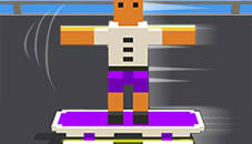 Blocky Skater Rush