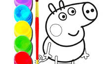 BTS Peppa Pig Coloring