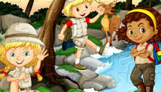 Camping Kids Jigsaw