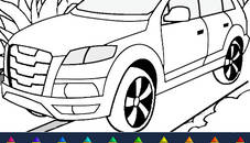 Cars Coloring Game