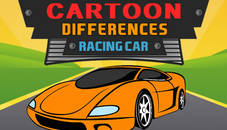 Cartoon Racing Car Differences