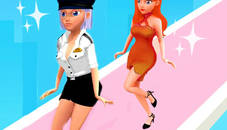 Catwalk Fashion Beauty Runner- Makeover Outfit Run