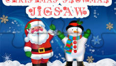 Christmas Snowman Jigsaw Puzzle