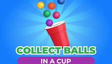 Collect Balls In A Cup