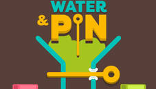 Colored Water & Pin