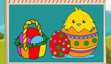 Coloring Book Easter