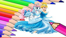 Coloring Book for Cinderella