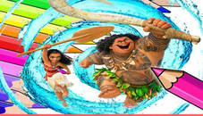 Coloring Book for Moana