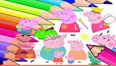 Coloring Book for Peppa Pig