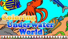 Coloring Underwater World