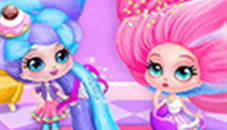 Cotton Candy Style Hair Salon - Fancy Hairstyles