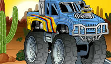 Crazy Monster Truck Jigsaw