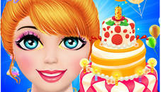 Cute Girl Birthday Celebration Party: Girl Games