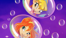 Draw Winx Bubble Path