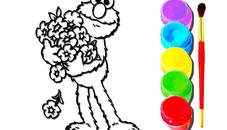 Elmo Coloring Book