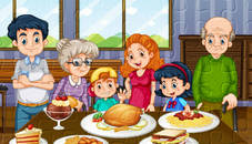 Family Dinner Jigsaw