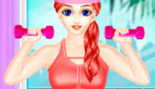 Fashion Girl Fitness Plan Game