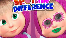 find differences - Masha and bear