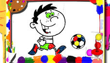 Football Coloring Time