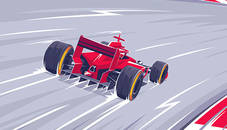 Formula Racing Crazy Car Game