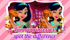 Funny Princesses Spot the Difference