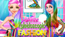 Girls Kaleidoscopic Fashion