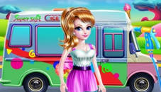 Girly Ice Cream Truck Car Wash