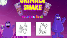 Grimace Shake Coloring