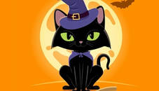 Grumpy Halloween Cats Jigsaw