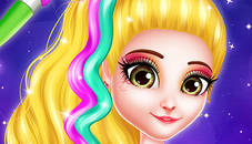 Hair Saloon Color by Number - Girls Fashion Games