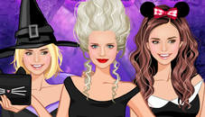 Halloween dress up game