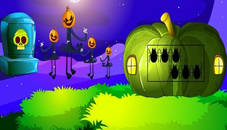 Halloween Pumpkin Forest Escape