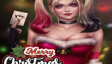 Harley Quinn Christmas Sweater Dress Up