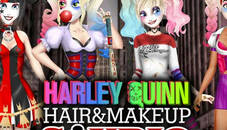 Harley Quinn Hair and Makeup Studio