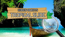 Hidden Objects Tropical Slide