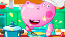 Hippo Cooking School: Game for Girls