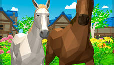 Horse Family Animal Simulator 3D