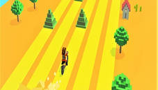 Infinite Bike Runner Game 3D