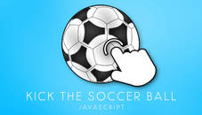 Kick the soccer ball (kick ups)