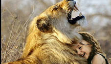 Lion And Girl Jigsaw