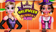 Make Halloween Dessert Plate