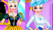 MAKEOVER ROYAL QUEEN VS MODERN QUEEN DRESSUP