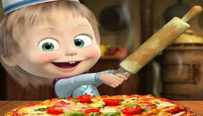 Masha and the Bear Pizzeria ! Pizza Maker Game onl