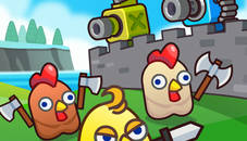 Merge Cannon: Chicken Defense