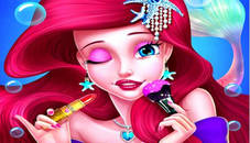 Mermaid Princess Makeup - Girl Fashion Salon game