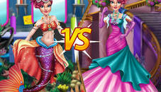 Mermaid vs Princess