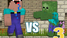 Minecraft Noob vs Zombies 3