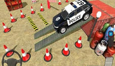 Modern Police Car Parking Sim 2022