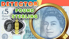 Money Detector Pound Sterling