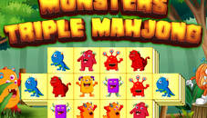 Monster Triple Mahjong